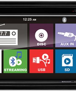Boss 6.2" DDin Receiver Touchscreen Bluetooth DVD/CD USB/SD Front Aux
