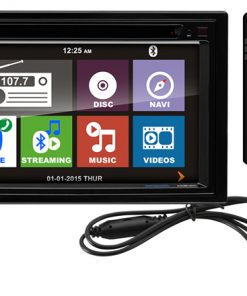 Boss Double Din 6.2" LCD Touchscreen With Back up Camera in 1 gift box