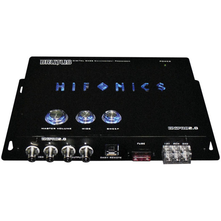 Hifonics Digital Bass Enhancement Processor with Dash Mount Remote Control BXIPRO20 - Image 2