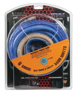 Orion Cobalt Complete 0 Gauge Amp Kit Oversize Wire (6500 Watts)