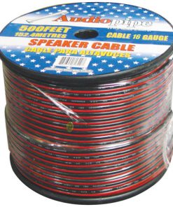 Alternative view of SPEAKER CABLE 16 GA. 1000' AUDIOPIPE; RED + BLACK CABLE16BLACK
