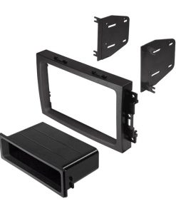 Fits select 2004-08 Chrysler Dodge Jeep that have  built-in Navigation. Double Din w/pocket.