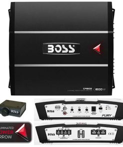 Boss 2 Channel 1600W Max Fury Series Amplifier