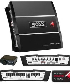 Boss 4 Channel 1200W Max Fury Series Amplifier