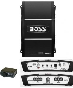 Boss 2 Channel 800W Max Fury Series Amplifier
