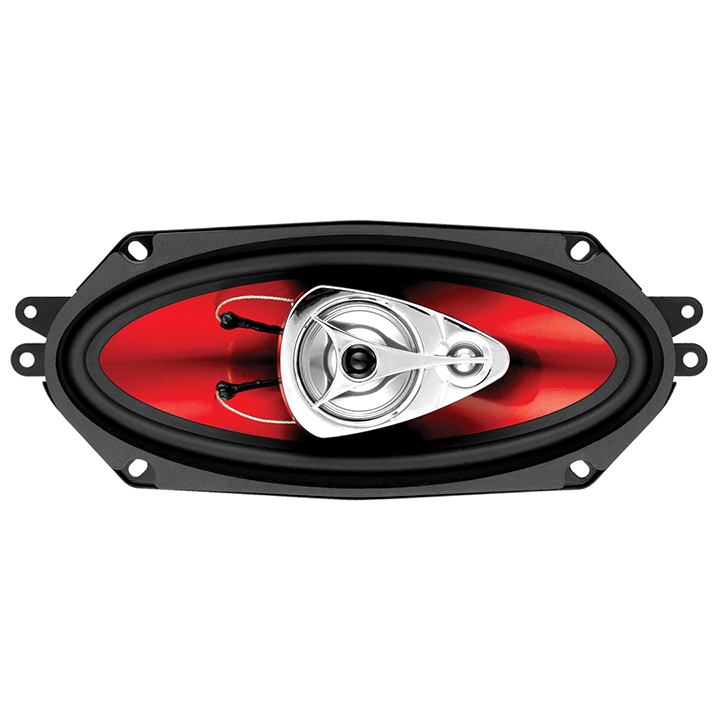 Boss 4X10" Speaker 3-Way red poly injection cone CH4330 - Image 2