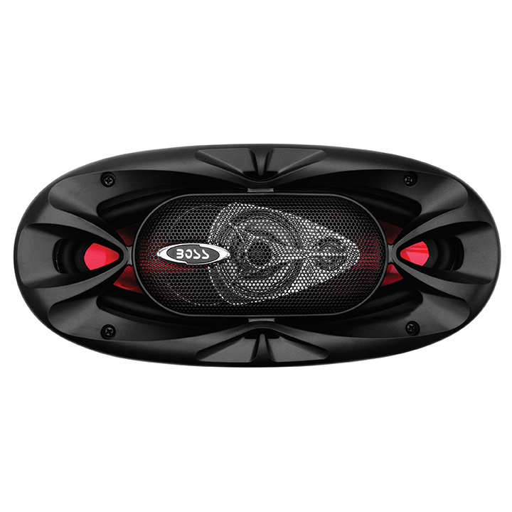Boss 4X10" Speaker 3-Way red poly injection cone CH4330 - Image 3