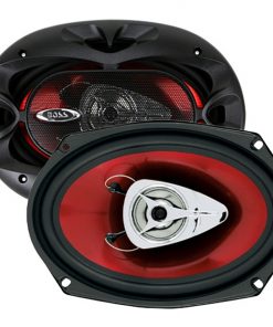 Boss 6x9 Speaker 2-Way red poly injection cone
