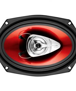 Alternative view of Boss 6x9 Speaker 2-Way red poly injection cone CH6920