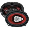 Boss 6x9 Speaker 3-Way red poly injection cone