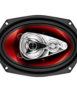 Alternative view of Boss 6x9 Speaker 4-Way red poly injection cone CH6940