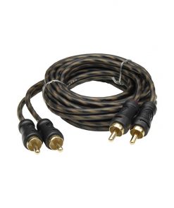Audiopipe 24kt Gold Plated Interconnect Cable 6ft