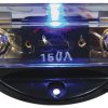 FUSEHOLDER ANL AUDIOPIPE BLUE LED; PLATINUM