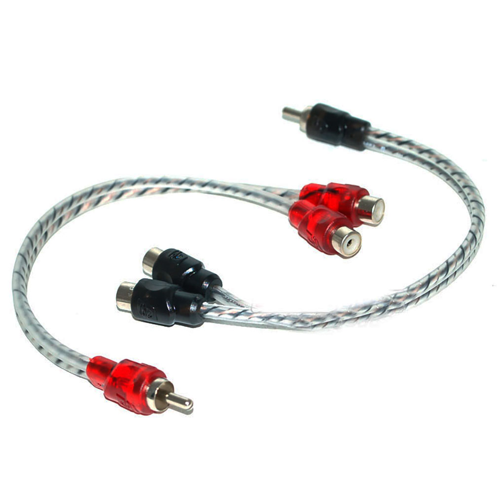 Cerwin Vega HED Series 1 male to 2 female 1 pair pack