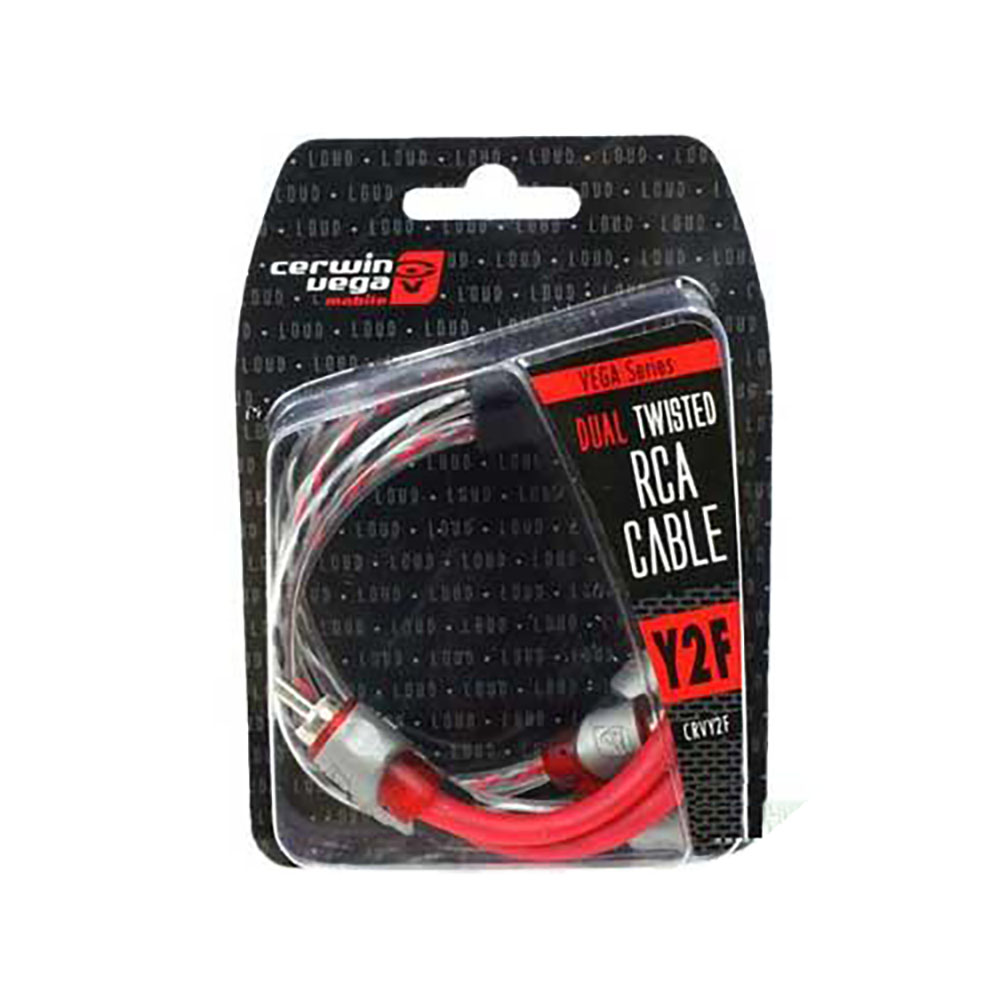 Cerwin Vega HED Series 1 male to 2 female 1 pair pack CRHY2F - Image 2
