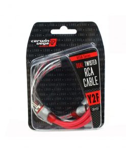 Cerwin Vega Vega Series 1 male to 2 female 1 pair pack