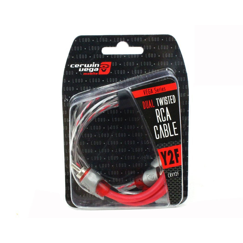 Cerwin Vega Vega Series 1 male to 2 female 1 pair pack