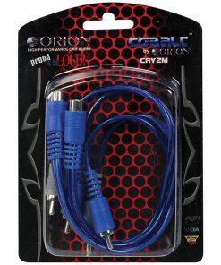 Alternative view of Orion Cobalt RCA 2 Male to 1 Female Y cord CRY2M