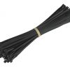 WIRE TIES 12" BLACK 100 PCS XSCORPION