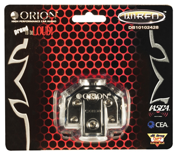ORION DIST BLOCK (1) 0/2ga. & (1) 0ga. Inputs (2) 4ga. (2) 8ga. Outputs DB10102428 - Image 3