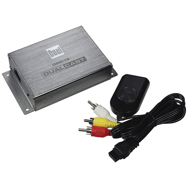 Dual DualCast Wireless A/V Adapter HDMI IN RCA OUT. WI-FI Miracast and Airplay compatible