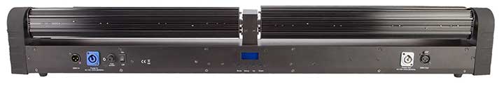 Epsilon 8-9 Watt White LEDs Duo Section Bar with 2 Moveable Heads DUOBEAMBAR - Image 2