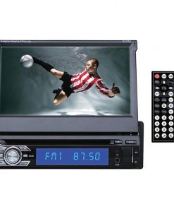 Dashyu 7" Indash Flip Out DVD Receiver Bluetooth Detach Face Aux input remote