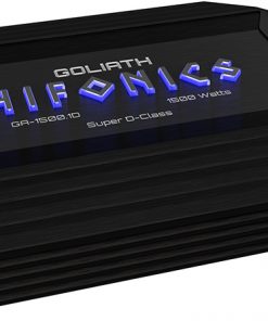 Hifonics Goliath 1 x 375 @ 4 Ohms 1 x 750 @ 2 Ohms 1 x 1500 Watts @ 1 Ohm