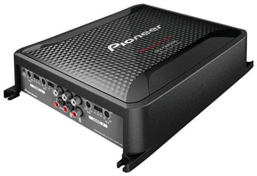 Pioneer 4CH Amplifier 1200W Max Bass Knob