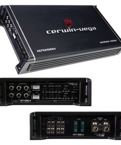 Cerwin Vega 4-Channel / 120WX4@2Î© 80WX4@4Î© RMS 240X2@4Î©/1200W MAX