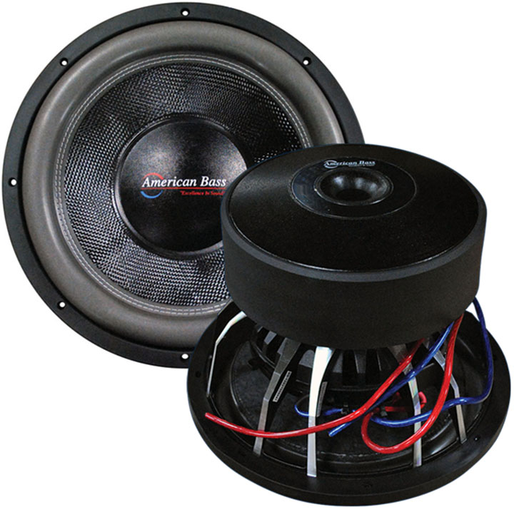 American Bass 18" Woofer 3000 watts max 1 Ohm DVC