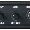 EQUALIZER/CROSSOVER HIFONICS 1/2 DIN; 4BAND EQ; 2-WAY XOVER