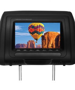 Boss 7" Headrest Monitor Remote 3 Color skins