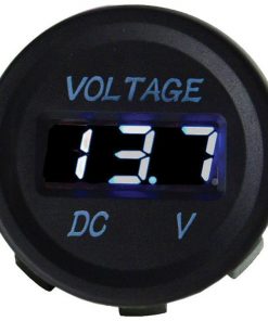 Nippon Digital voltmeter socket blue led display