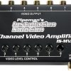 Pipeman's Installation Solution 8 channel Video amplifier