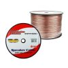 Pipeman's 14 Gauge Speaker Cable 1000Ft Clear jacket