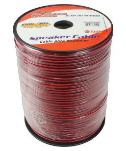 Installation Solutions Speaker Cable 1000FT-black and red jacket