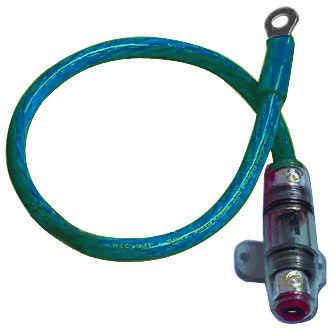 POWER KIT 4GA. BLUE 60A AGU W/18" WIRE;RING TERMINAL