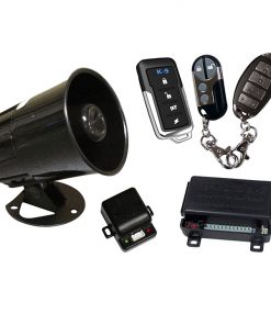 K-9 Car Alarm with Keyless Entry - Includes 3 Different Transmitter Designs!
