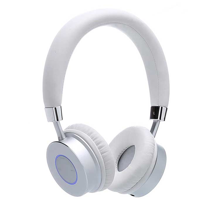 Contixo Premium Kids Headphones Volume Limit 85d Bluetooth Wireless Over Ear Microphone White