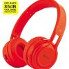 Contixo Kids Headphone 85DB Over Ear Foldable Wireless Bluetooth MicroPhone SDCard Music FMRadio Red