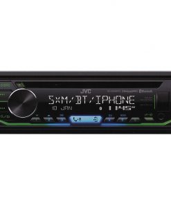 JVC Single Din CD/MP3 Player Bluetooth  SiriusXM Ready iPod and Android USB Connectivit