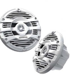 Kenwood 6.5" White Marine 2 Way Speakers 150 Watts