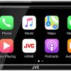 JVC D.Din 6.8" AM/FM/BT/DVD Touchscreen Apple CarPlay Android Auto WebLink Compatible