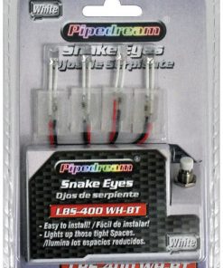 Pipedream White Snake Eyes Demonstration Button