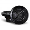 BAZOOKA MARINE 8" COAXIAL BLACK (PAIR)