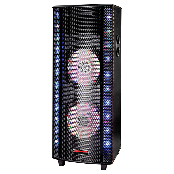 Maxpower 2-12" Pro Dj Box 10000W Max USB/SD microphone Bluetooth