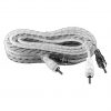 Max Power entry rca cable 20ft silver/black