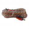 Max Power entry rca cable 6ft orange/black