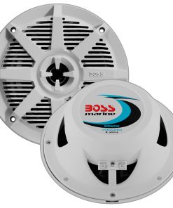 Boss 5.25" 2-Way Coaxial Marine Speaker 150W White